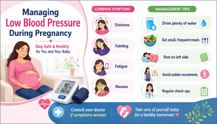 A Complete Guide to Managing Low Blood Pressure During Pregnancy