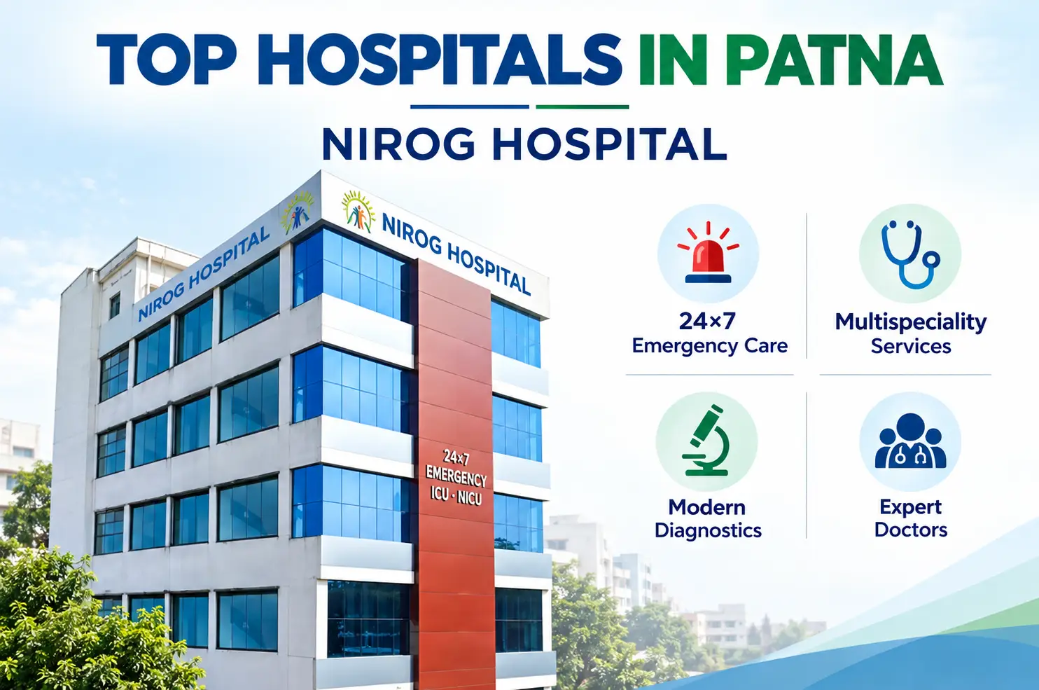 Top Hospitals in Patna for Multispeciality Medical Care