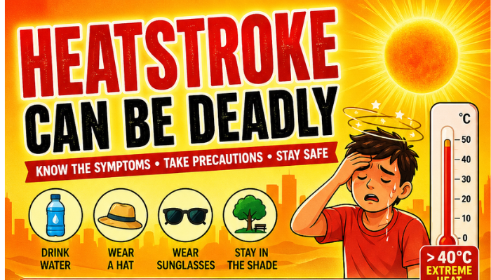 Heatstroke Can Be Deadly: Symptoms, Prevention & Safety Tips